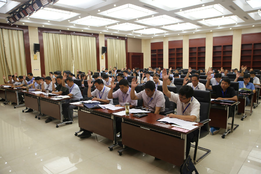 举手表决有关事项